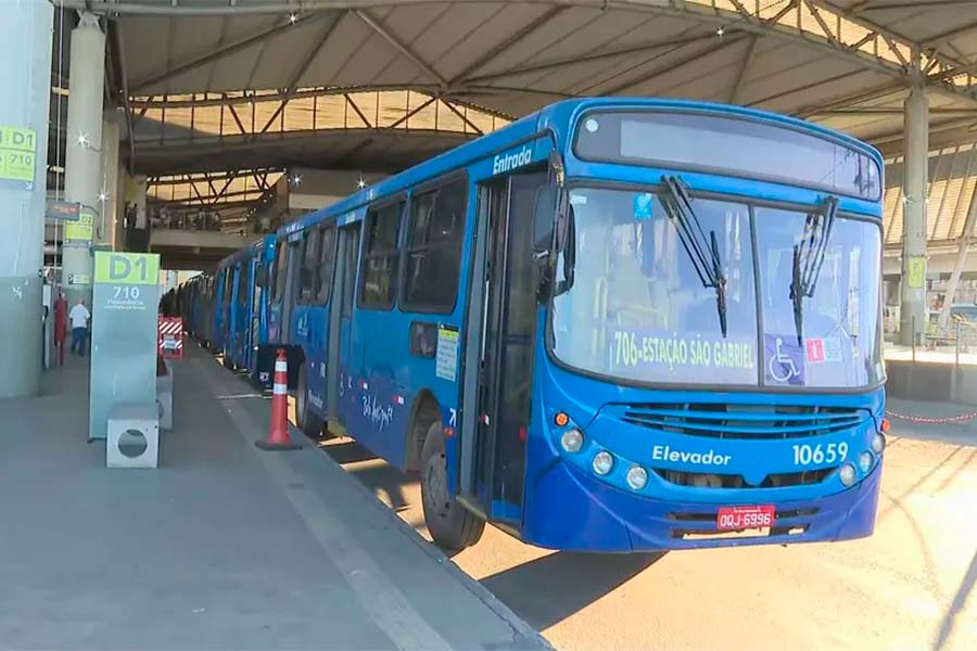 Foram afetadas 22 linhas da capital mineira - Foto: Reprodução/TV Globo